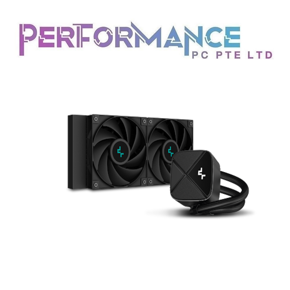 Deepcool LS520S LS 520 S / LS720S LS 520 S ZERO DARK Hardcore Gaming Premium Liquid CPU Cooler ( 3 YEARS WARRANTY BY TECH DYNAMIC  PTE LTD)