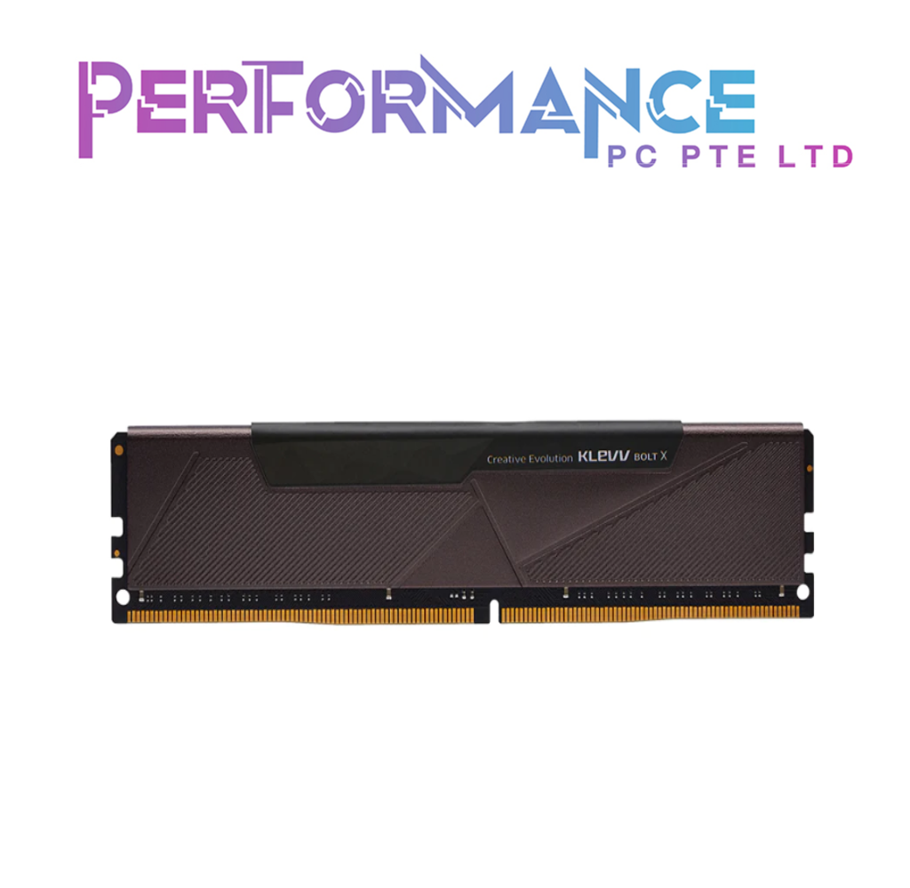 KLEVV BOLT X - 2x8GB/2x16GB DDR4 3600 CL18 (LIMITED LIFETIME WARRANTY BY TECH DYNAMIC PTE LTD)