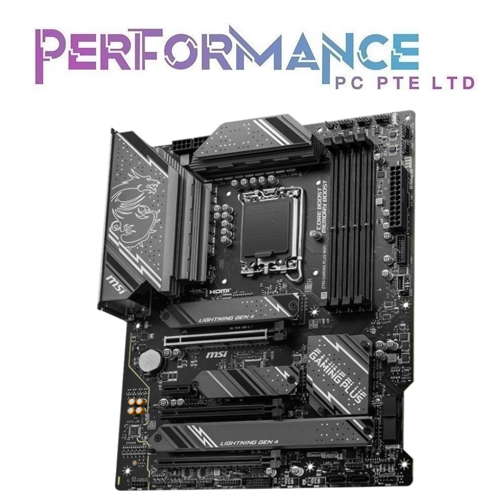 MSI Z790 Z 790 GAMING PLUS WIFI MOTHERBOARD (3 YEARS WARRANTY BY CORBELL TECHNOLOGY PTE LTD)