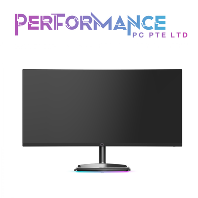 COOLER MASTER GM34-CWQ ARGB 34" Resolution UWQHD 3440x1440 Curved MONITOR (3 YEARS WARRANTY BY BAN LEONG TECHNOLOGY PTE LTD)