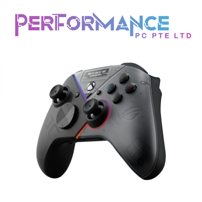 ASUS ROG RAIKIRI PRO PC Controller features an OLED display (2 YEARS WARRANTY BY CONVERGENT SYSTEM PTE LTD)