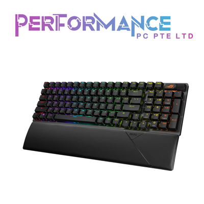 ASUS ROG Strix Scope II 96 Wireless Mechanical Gaming Keyboard - ROG NX Storm Switch (2 YEARS WARRANTY BY CONVERGENT SYSTEM PTE LTD)