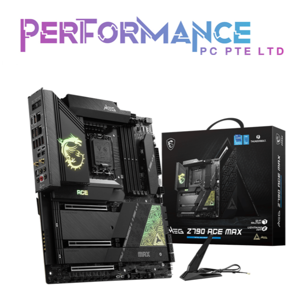 MSI MEG Z790 Z 790 ACE MAX MOTHERBOARD (3 YEARS WARRANTY BY CORBELL TECHNOLOGY PTE LTD)