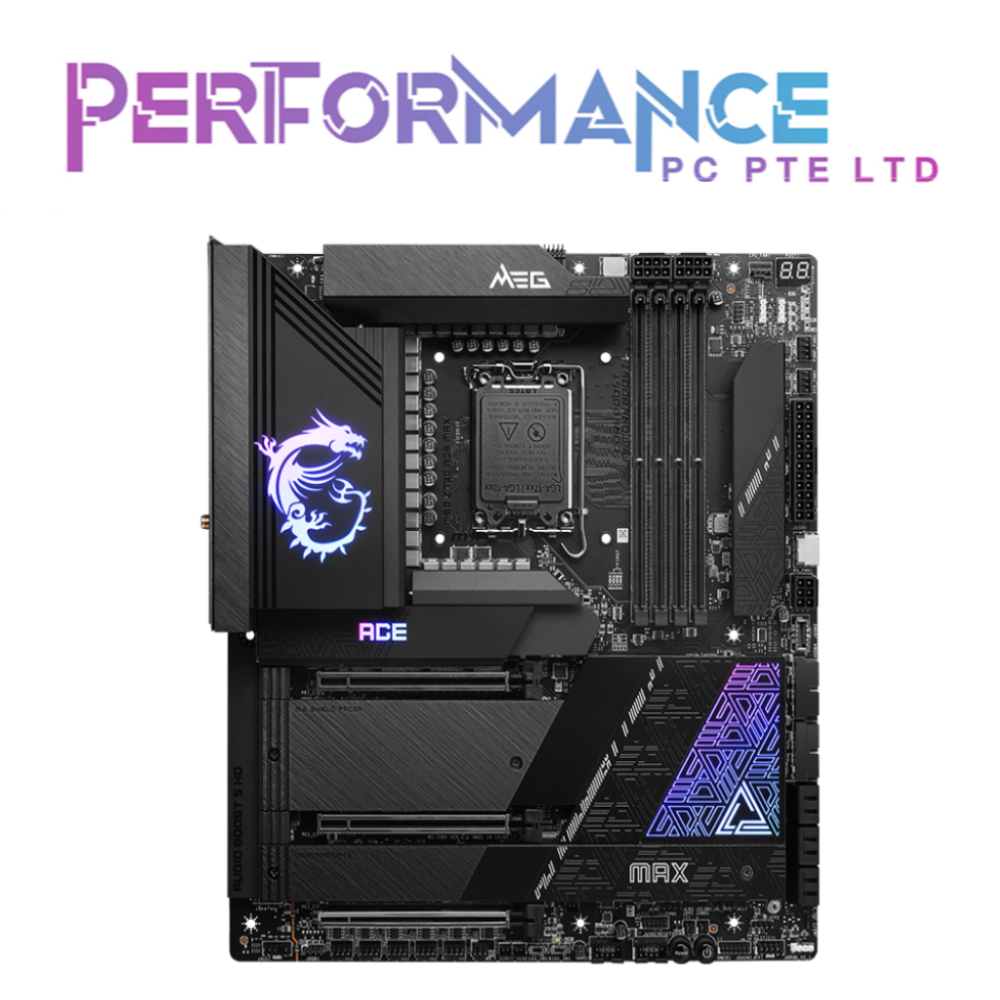 MSI MEG Z790 Z 790 ACE MAX MOTHERBOARD (3 YEARS WARRANTY BY CORBELL TECHNOLOGY PTE LTD)