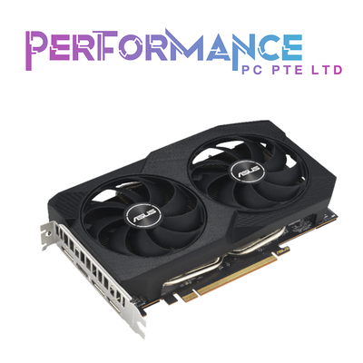 ASUS Dual Radeon RX 7600 RX7600 OC Edition 8GB GDDR6 (3 YEARS WARRANTY BY BAN LEONG TECHNOLOGY PTE LTD)