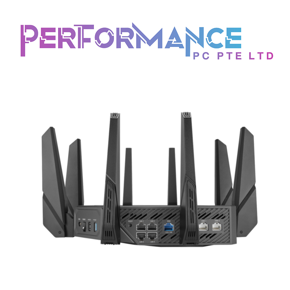 ASUS ROG Rapture GT-AXE16000 Wifi Router (3 YEARS WARRANTY BY BAN LEONG TECHNOLOGY PTE LTD)