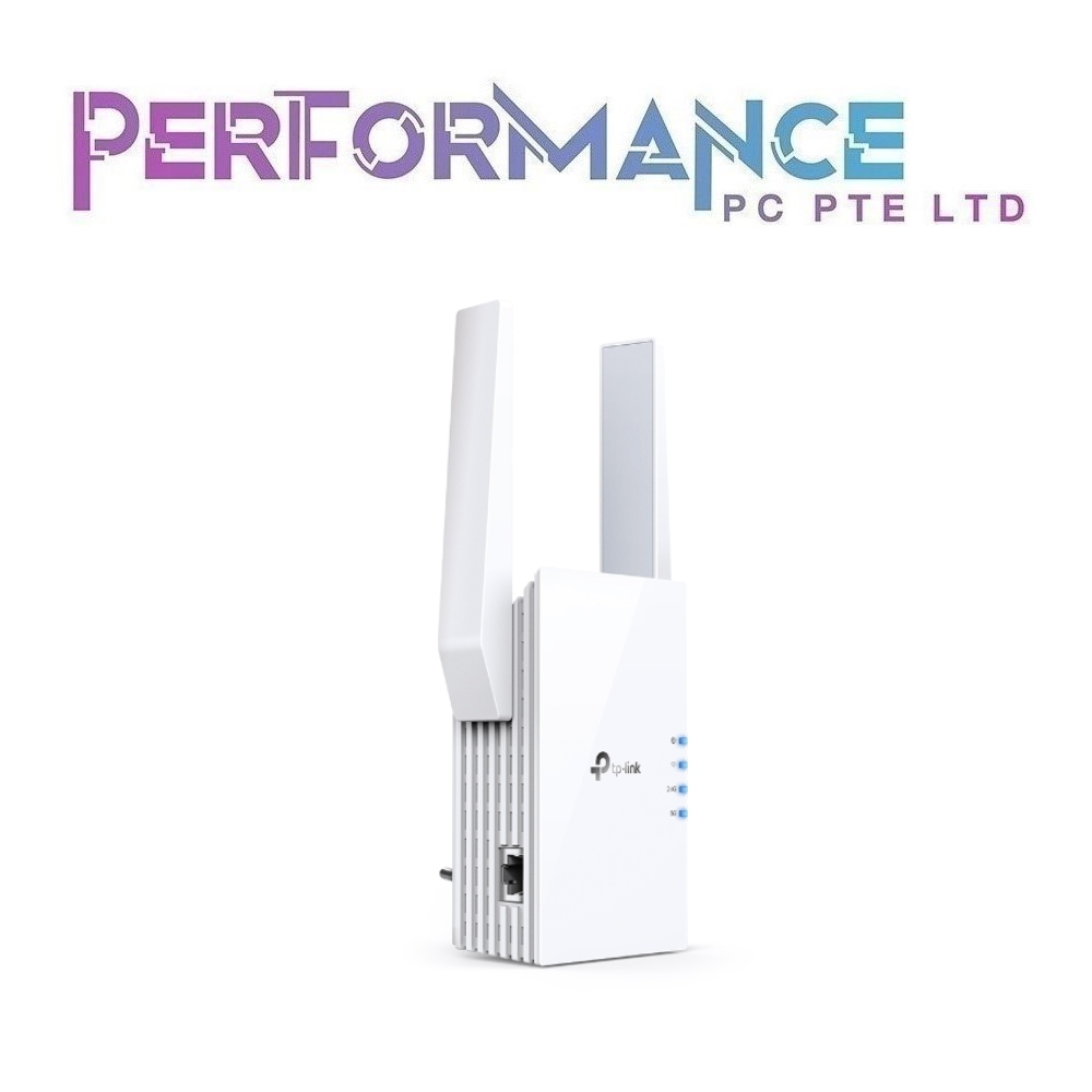 TP-LINK RE505X AX1500 Wi-Fi Range Extender (3 YEARS WARRANTY BY BAN LEONG TECHNOLOGIES PTE LTD)