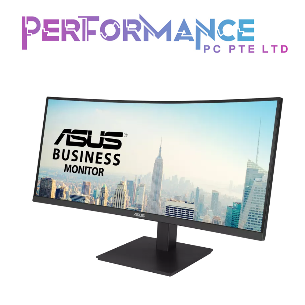 ASUS VA34VCPSN Docking Monitor – 34 inch, 3440 x 1440, 1500R Curvature (3 YEARS  WARRANTY BY AVERTEK ENTERPRISES PTE LTD)