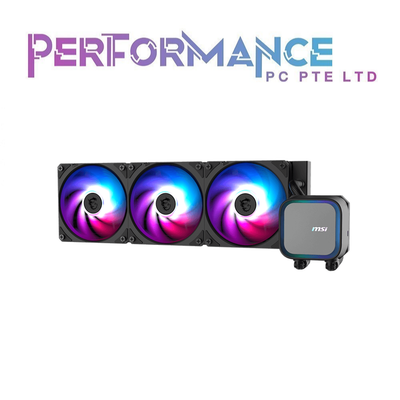 MSI MAG CORELIQUID A13 ARGB 240mm/360mm AIO Cooler BLACK/WHITE (3 YEARS WARRANTY BY CORBELL TECHNOLOGIES PTE LTD)