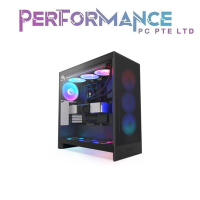 (New) 2024 NZXT H7 FLOW RGB / NON RGB Black / White AIO Water Cooling System up to 10 fans support (2 years warranty by tech dynamic)