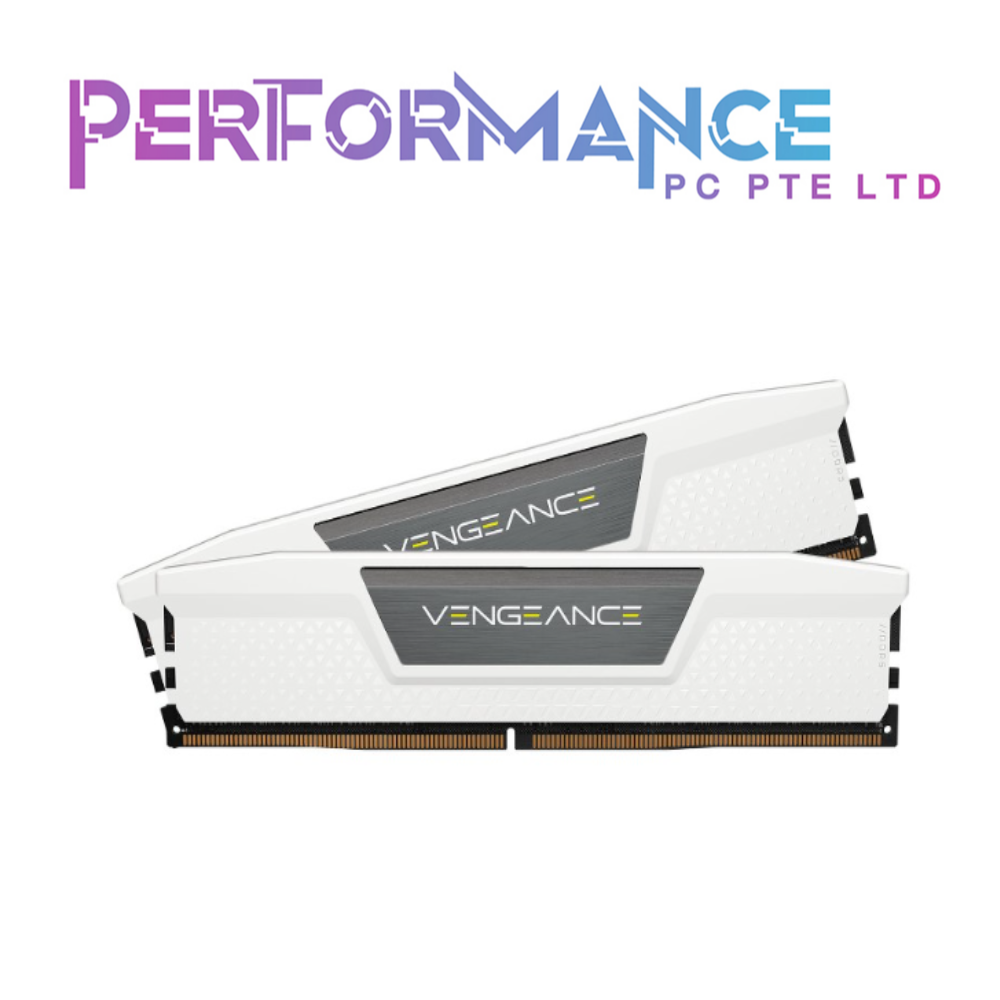 CORSAIR VENGEANCE DDR5 32GB (2x16GB) DDR5 6000Mhz C36 NON ARGB - White (LIMITED LIFETIME BY CONVERGENT SYSTEMS PTE LTD)