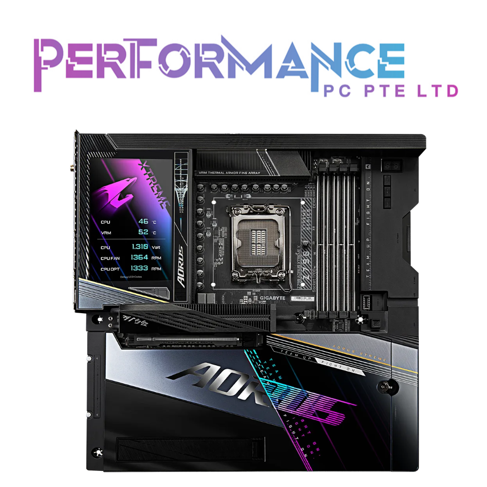 GIGABYTE Z790 AORUS XTREME X MOTHERBOARD (3 YEARS WARRANTY BY CDL TRADING PTE LTD)