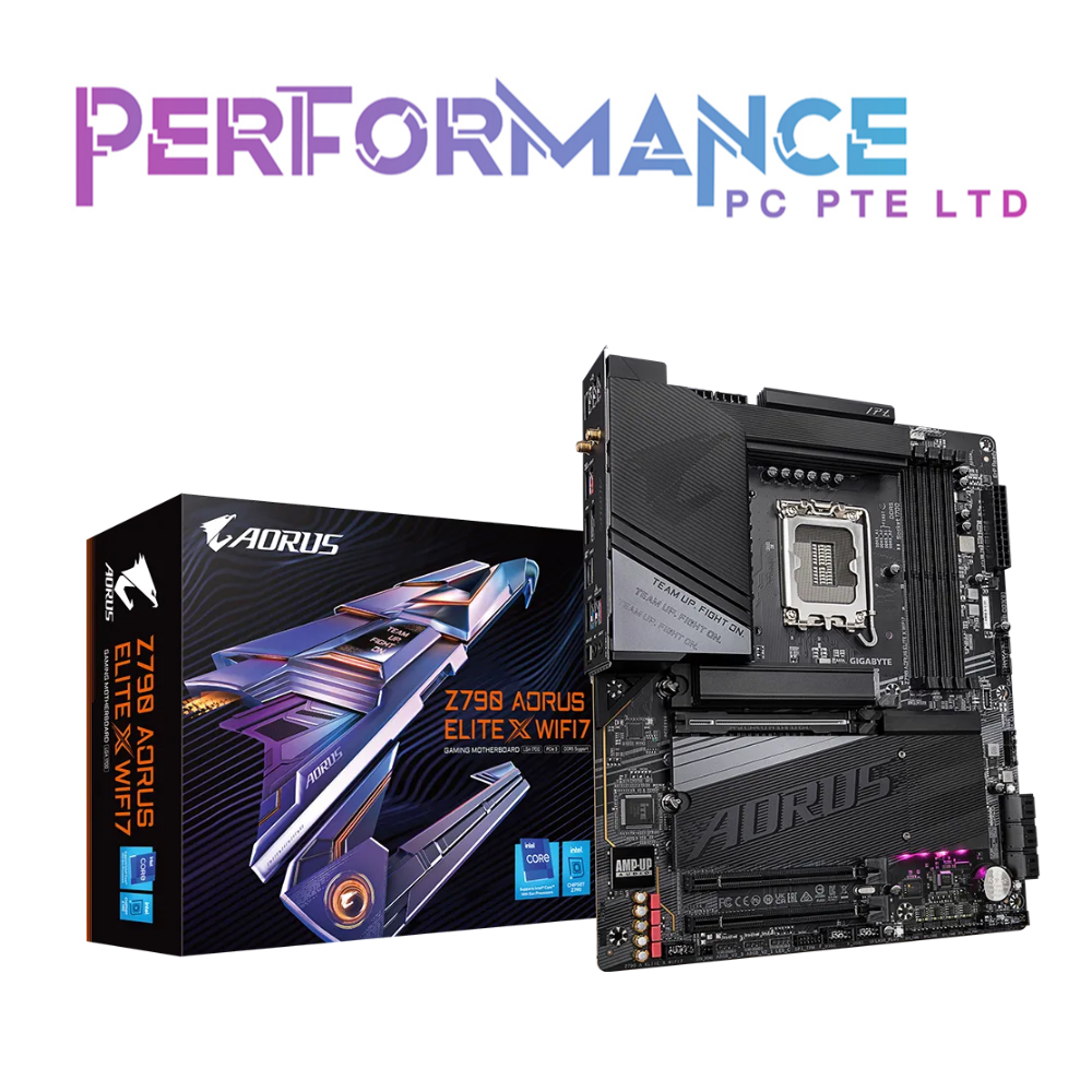 GIGABYTE Z790 Z 790 AORUS ELITE X WIFI 7 MOTHERBOARD (3 YEARS WARRANTY BY CDL TRADING PTE LTD)