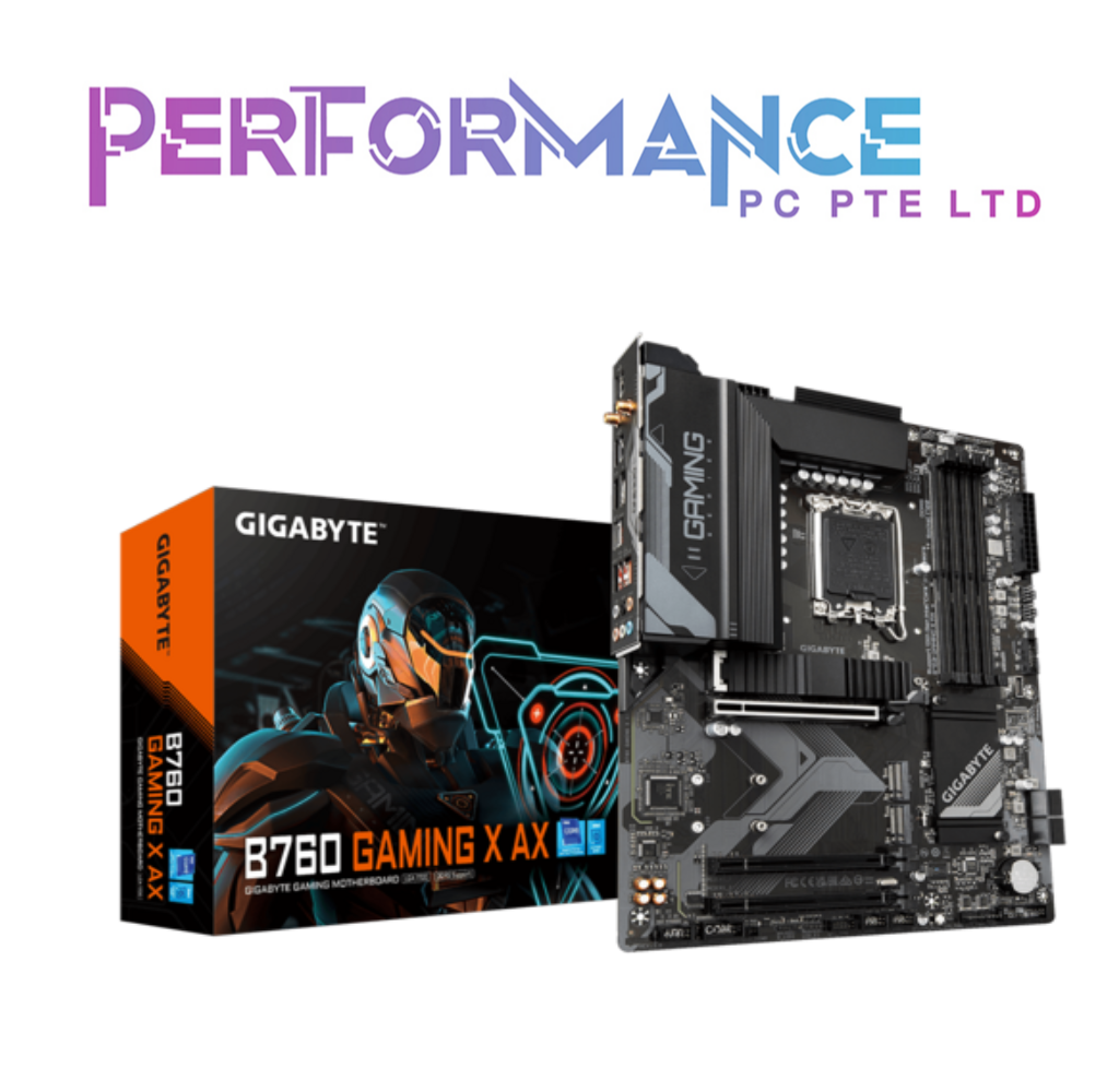 GIGABYTE B760 GAMING X AX  MOTHERBOARD (3 YEARS WARRANTY CDL TRADING PTE LTD)