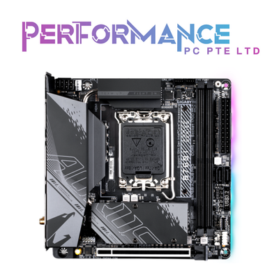 GIGABYTE B760I AORUS PRO MOTHERBOARD (3 YEARS WARRANTY BY CDL TRADING PTE LTD)