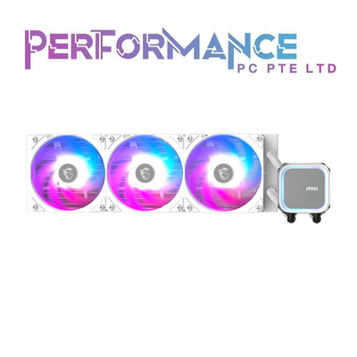 MSI MAG CORELIQUID A13 ARGB 240mm/360mm AIO Cooler BLACK/WHITE (3 YEARS WARRANTY BY CORBELL TECHNOLOGIES PTE LTD)