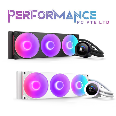 NZXT KRAKEN PLUS 240 RGB /BLACK/WHITE  V2 AIO Cooler 30Hz (6 YEARS WARRANTY BY TECH DYNAMIC PTE LTD)