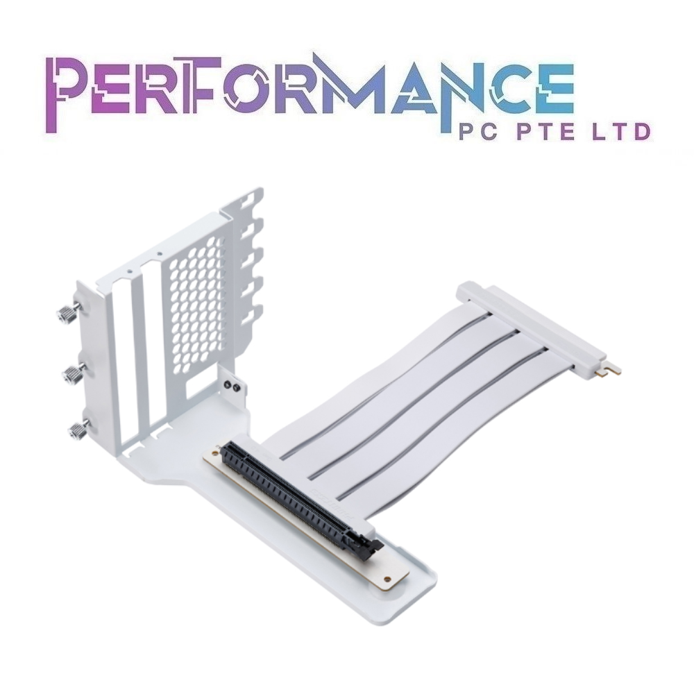 Phanteks Vertical GPU bracket with PCIe 4.0 x16 Riser Cable Black/White (2 YEARS WARRANTY BY CORBELL TECHNOLOGY PTE LTD)