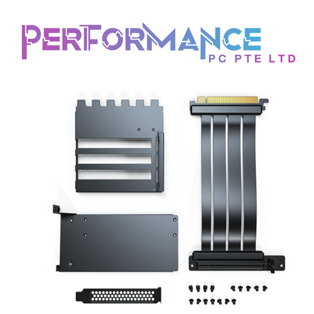 MONTECH Vertical GPU Mounting Kit - black (1 YEAR WARRANTY BY TECH DYNAMIC PTE LTD)