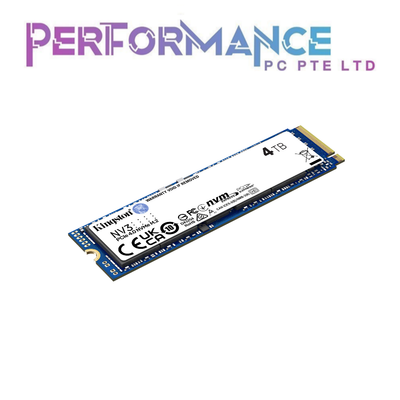 Kingston NV3 2280 PCIe 4.0 NVMe M.2 SSD (500GB / 1TB / 2TB /4TB) (5 YEARS BY CONVERGENT SYSTEM PTE LTD)"