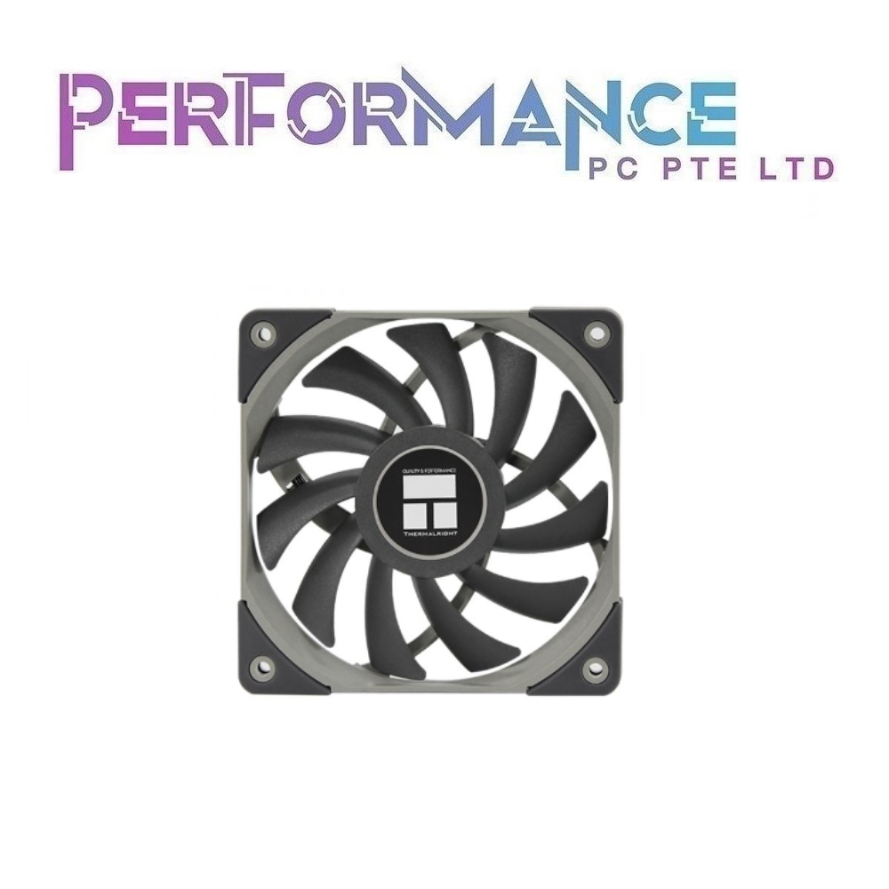 THERMALRIGHT TL-C12015 (Grey) / TL-C12015B (Black) 120mm Single Piece Fan Pack Cooling Fan ( 6 YEARS WARRANTY BY THERMALRIGHT )