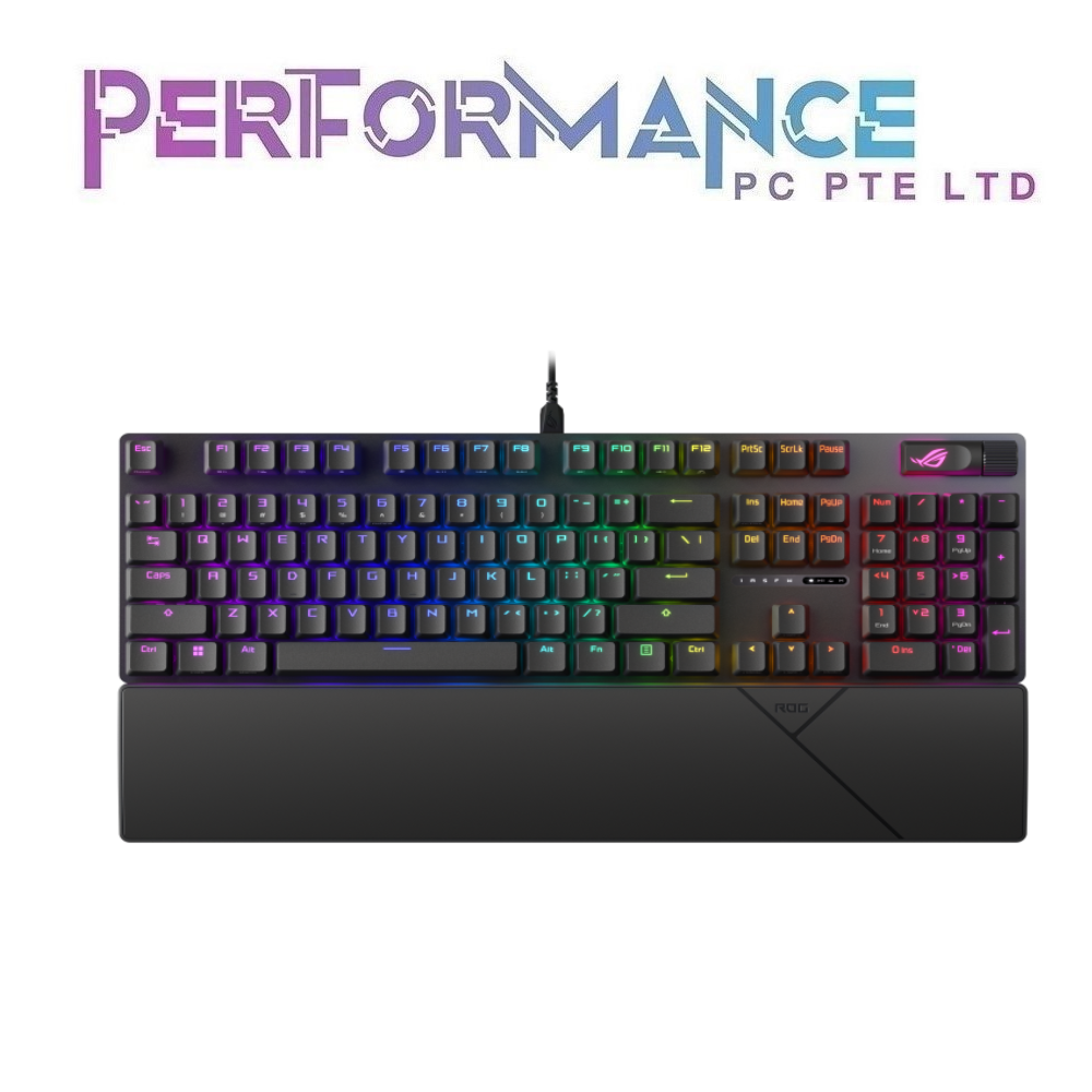 ASUS ROG STRIX SCOPE II NX SNOW / NX STORM GAMING KEYBOARD (2 YEARS WARRANTY BY BAN LEONG TECHNOLOGY PTE LTD)