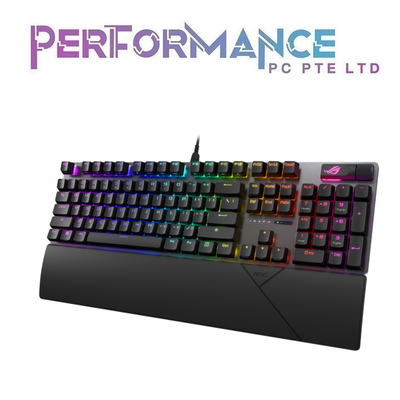 ASUS ROG STRIX SCOPE II NX SNOW / NX STORM GAMING KEYBOARD (2 YEARS WARRANTY BY BAN LEONG TECHNOLOGY PTE LTD)