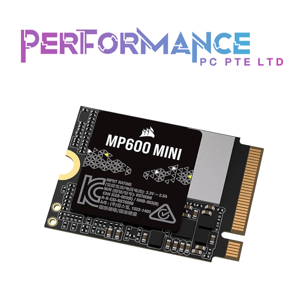 (Pre order) Corsair MP600 CORE MINI 1TB / 2TB (Gen4) PCIe x4 NVMe M.2 2230 SSD (5 YEARS WARRANTY BY CONVERGENT SYSTEMS PTE LTD)