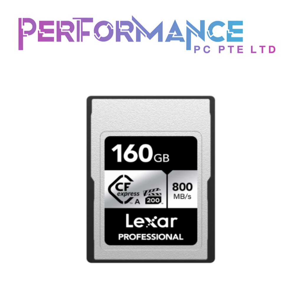 LEXAR Card - Professional CFexpress Type A Silver Series 160GB/320GB (10 YEARS WARRANTY BY TECH DYNAMIC PTE LTD)