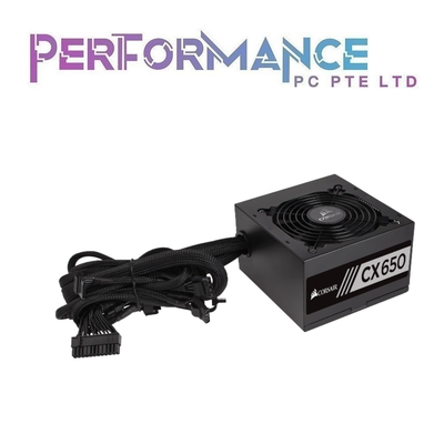 CORSAIR CX Series CX550 / CX650 / CX750 80 PLUS BRONZE ATX POWER SUPPLY NON MODULAR (10 YEARS WARRANTY BY CONVERGENT SYSTEMS PTE LTD)