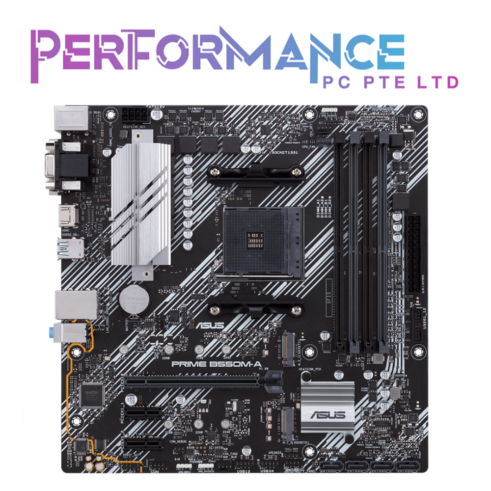 ASUS PRIME B550M-A/CSM MOTHERBOARD (3 YEARS WARRANTY BY AVERTEK ENTERPRISES PTE LTD)