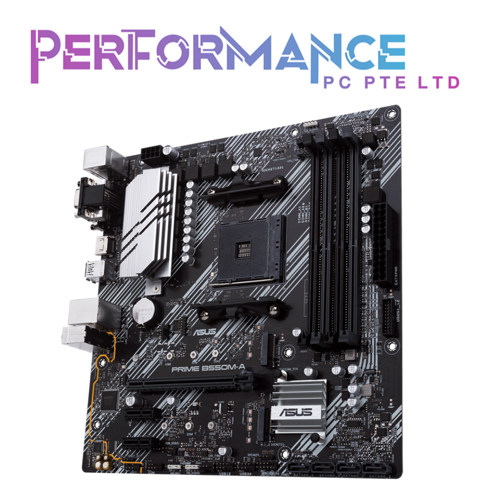 ASUS PRIME B550M-A/CSM MOTHERBOARD (3 YEARS WARRANTY BY AVERTEK ENTERPRISES PTE LTD)