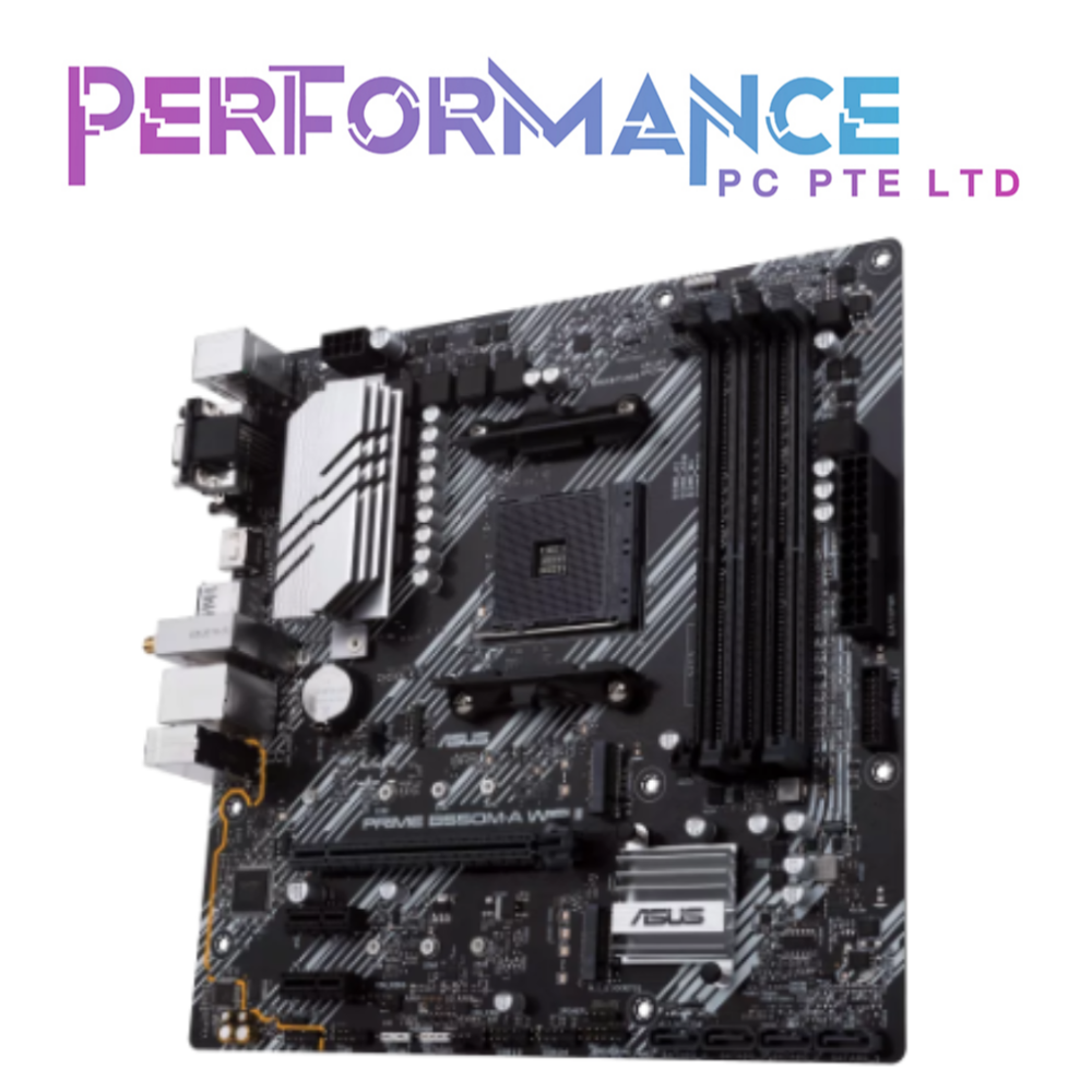 ASUS PRIME B550M-A WIFI II MOTHERBOARD (3 YEARS WARRANTY BY AVERTEK ENTERPRISES PTE LTD)