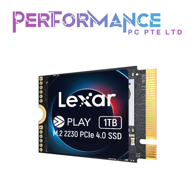 LEXAR PLAY 1TB M.2 2230 SSD FOR ROG ALLY / STEAM DECK GAMING CONSOLE (5 YEARS WARRANTY BY TECH DYNAMIC PTE LTD)