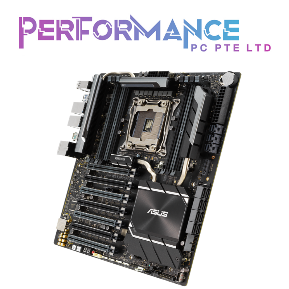 ASUS PRO WS X299 SAGE II Intel CEB motherboard LGA 2066 for Intel Core X-series processors (3 YEARS WARRANTY BY AVERTEK ENTERPRISES)