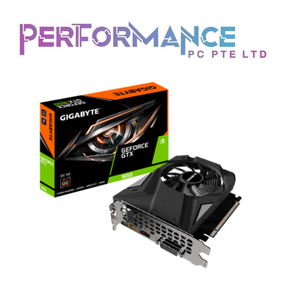 GIGABYTE GV N1656OC-4GD GeForce GTX 1650 D6 OC 4G (3 YEARS WARRANTY BY BAN LEONG TECHNOLOGIES PTE LTD)