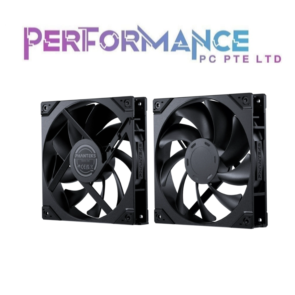 PHANTEK M25 G2 140mm PWM FAN BLACK CASE FAN (2 YEARS WARRANTY BY CORBELL TECHNOLOGIES PTE LTD)