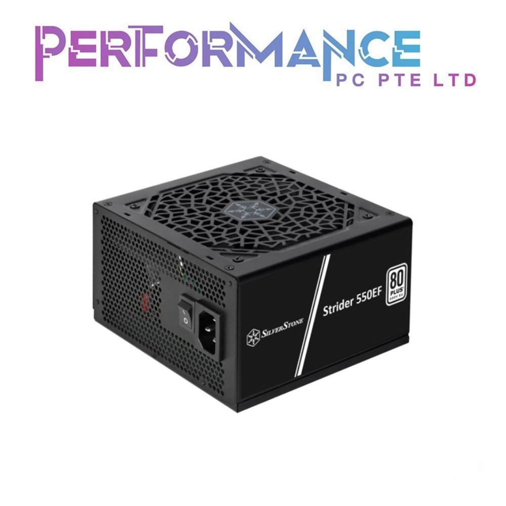 SILVERSTONE STRIDER 550W /750W EF 80 PLUS PLATINUM POWER SUPPLY (3 YEARS WARRANTY BY BAN LEONG TECHNOLOGIES PTE LTD)