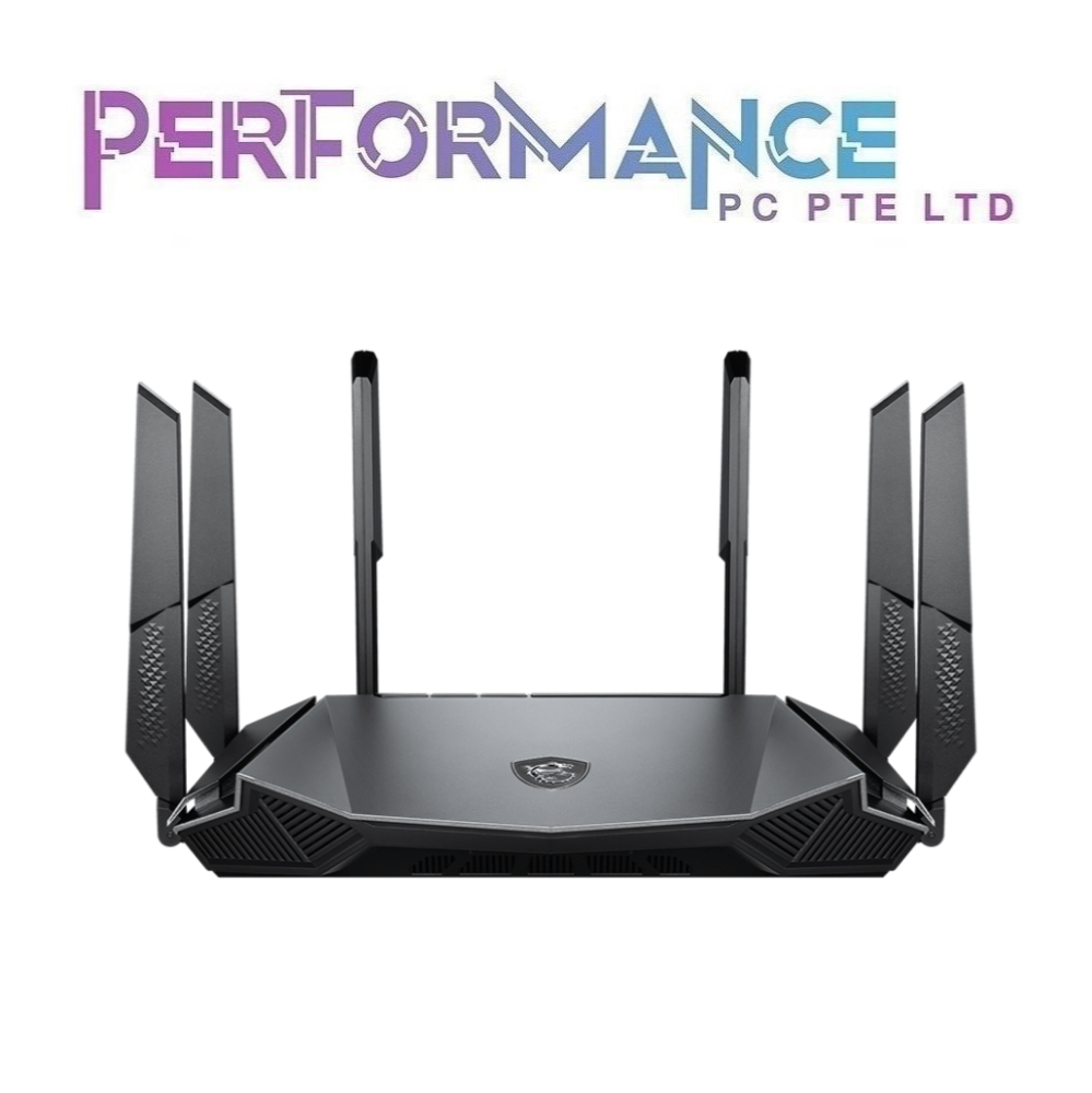 MSI RadiX AX6600 WiFi 6 Tri-Band Gaming Router (3 YEARS WARRANTY BY CORBELL TECHNOLOGY PTE LTD)