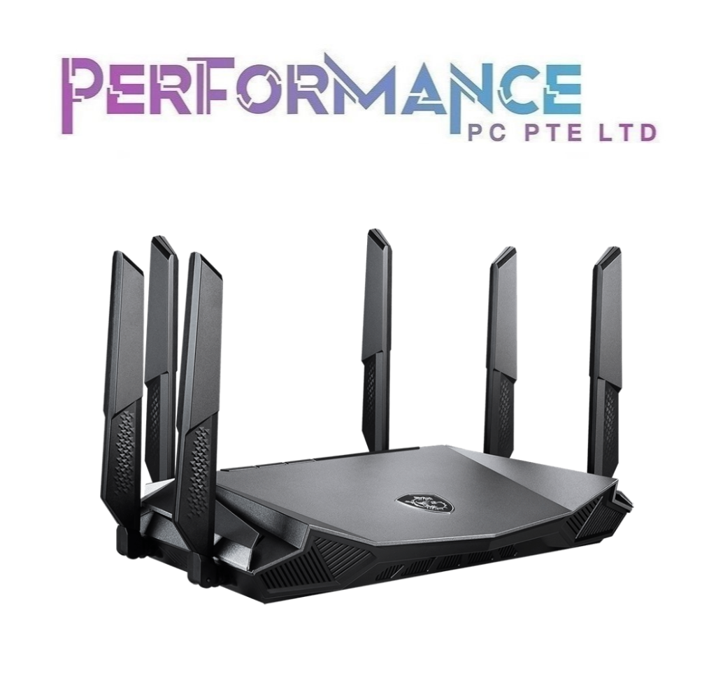 MSI RadiX AX6600 WiFi 6 Tri-Band Gaming Router (3 YEARS WARRANTY BY CORBELL TECHNOLOGY PTE LTD)