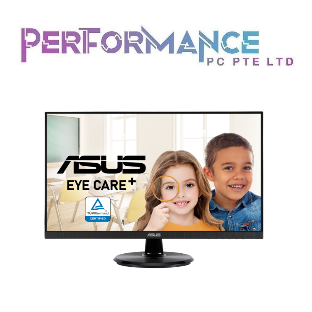 ASUS VA24DQF Eye Care Gaming Monitor – 24-inch (23.8-inch viewable), IPS, Full HD, Frameless, 100Hz (3 YEARS WARRANTY BY