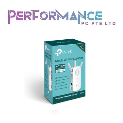 TP-LINK RE550 AC1900 Wi-Fi Range Extender (3 YEARS WARRANTY BY BAN LEONG TECHNOLOGIES PTE LTD)