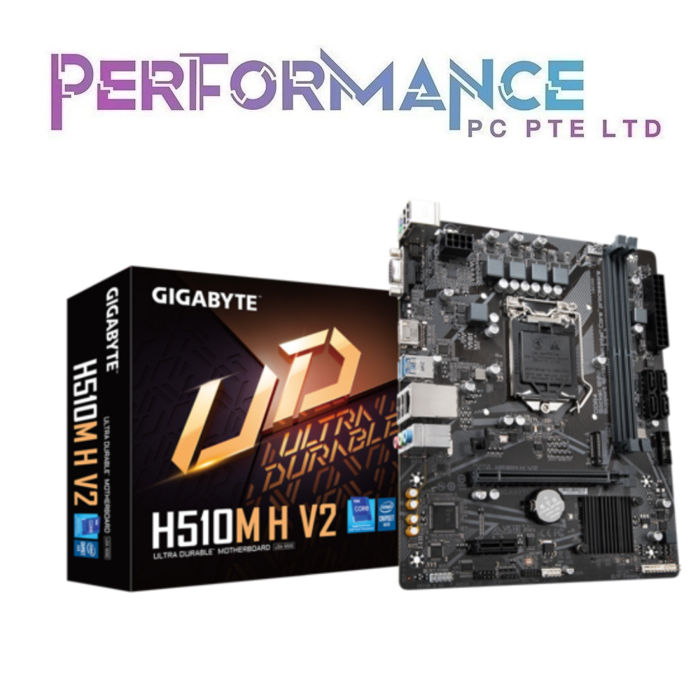 GIGABYTE H510M H510 M H 510M H  V2 (rev. 1.0) MOTHERBOARD (3 YEARS WARRANTY BY CDL TRADING PTE LTD)