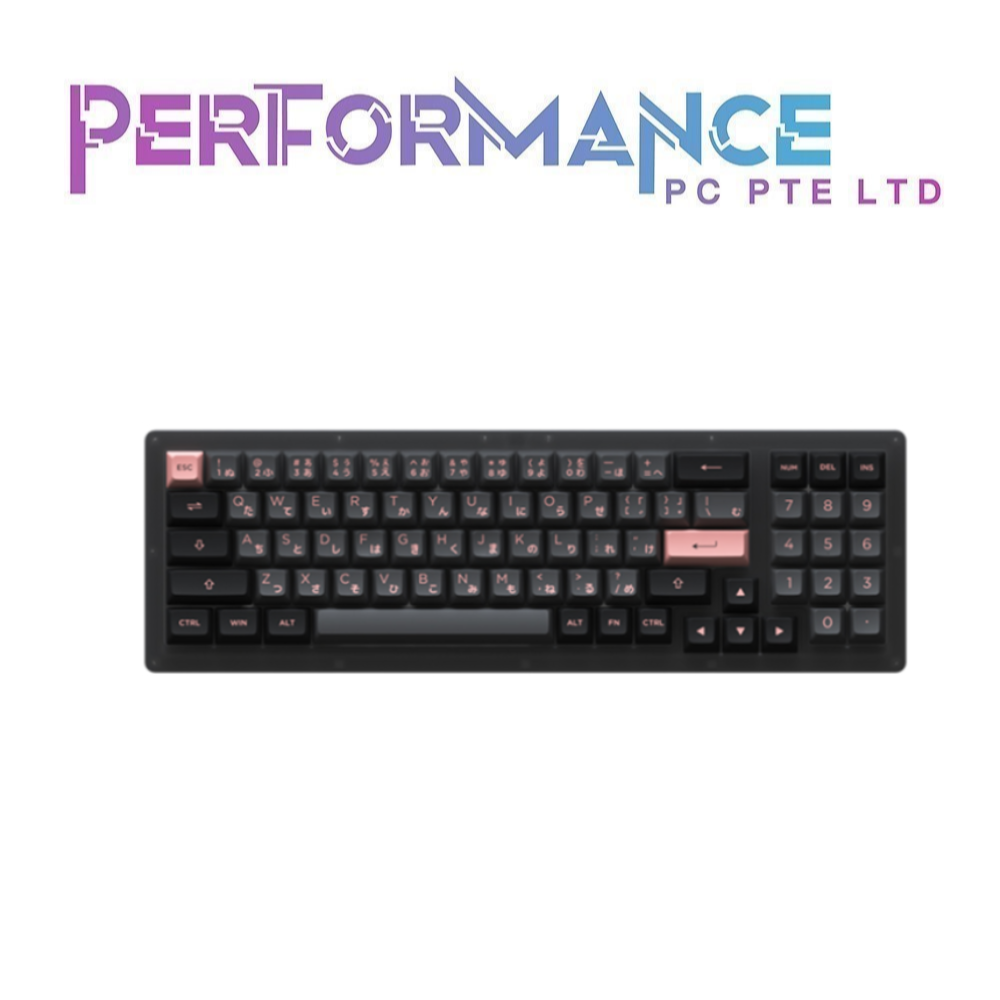 AKKO Keyboard RGB Hotswap - ACR98 Mini Combo (CS Jelly Switches) Pink/Black/White ( 3 MONTHS WARRANTY BY TECH DYNAM