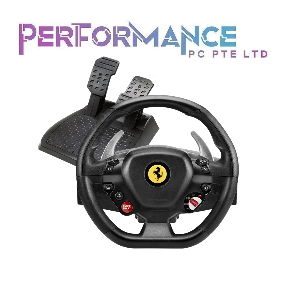 THRUSTMASTER T80 FERRARI 488 GTB EDITION Racing Wheel (1 Year Warranty by Ban Leong)