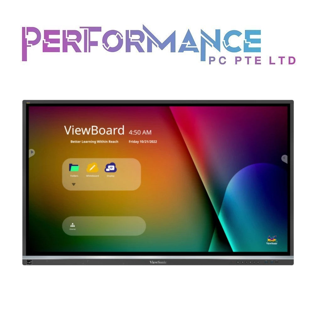 (PreOrder) Viewsonic IFP5550 5F 55” 4K 3840 x 2160 Interactive Display (3 YEARS WARRANTY BY KAIRA TECHOLOGY PTE LTD)