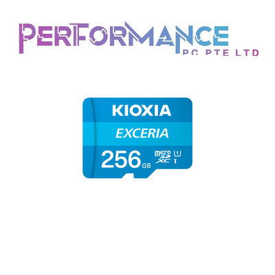 KIOXIA Exceria CL10 microSD Card UHS I(128GB/256GB/512GB) 4K Video V30 U3 Class10 A1(5 YEARS WARRANTY BY KIOXIA PTE LTD)
