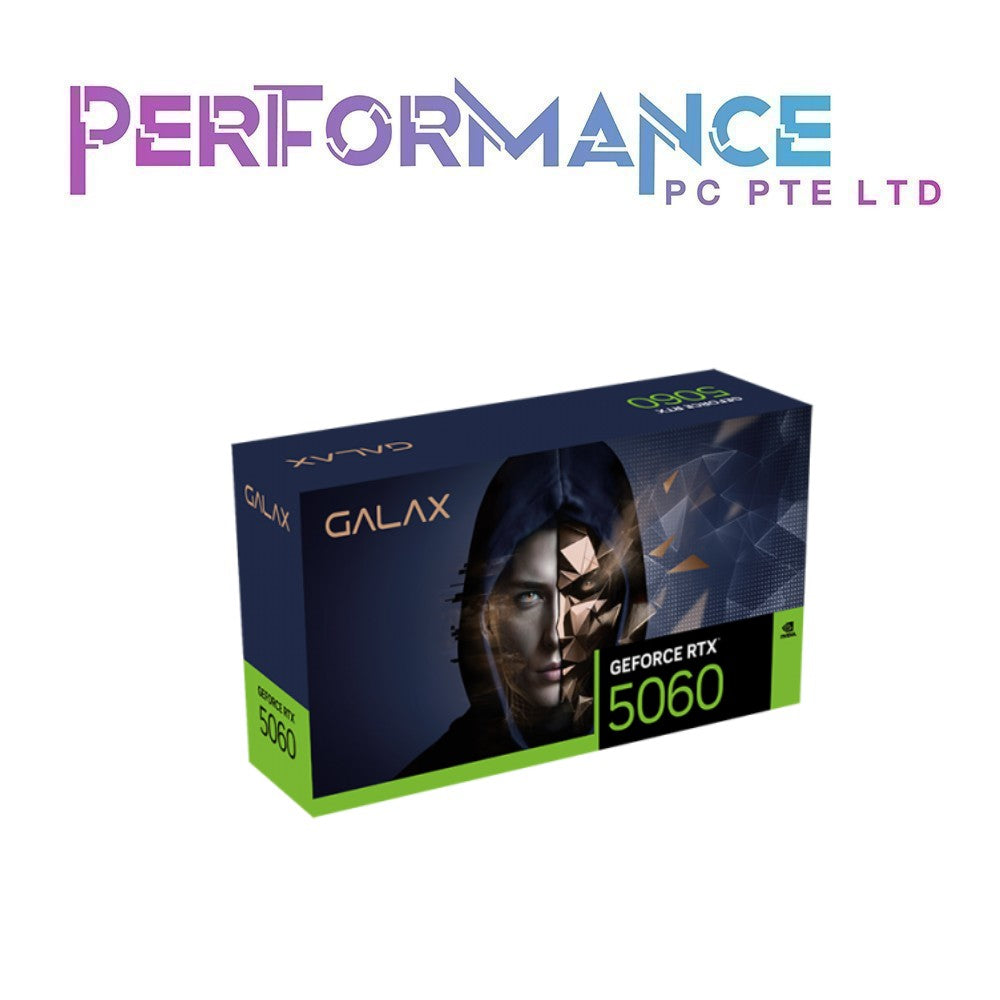 GALAX GeForce RTX™ 5060 1-Click OC 8GB GRAPHICS CARD (3 YEARS WARRANTY BY CORBELL TECHNOLOGIES PTE LTD)