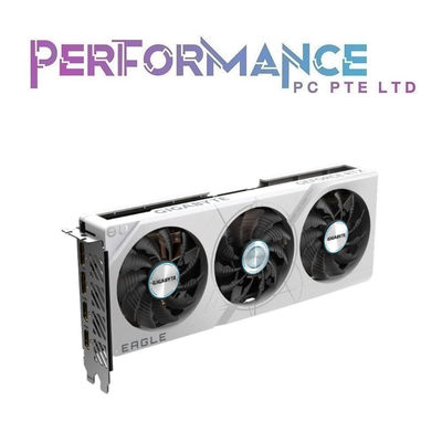 Gigabyte GeForce RTX 4060 Ti  RTX4060 Ti RTX 4060Ti EAGLE OC ICE 8G  (3 YEARS WARRANTY BY CDL TRADING PTE LTD)