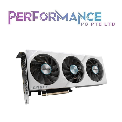 Gigabyte GeForce RTX 4060 Ti  RTX4060 Ti RTX 4060Ti EAGLE OC ICE 8G  (3 YEARS WARRANTY BY CDL TRADING PTE LTD)